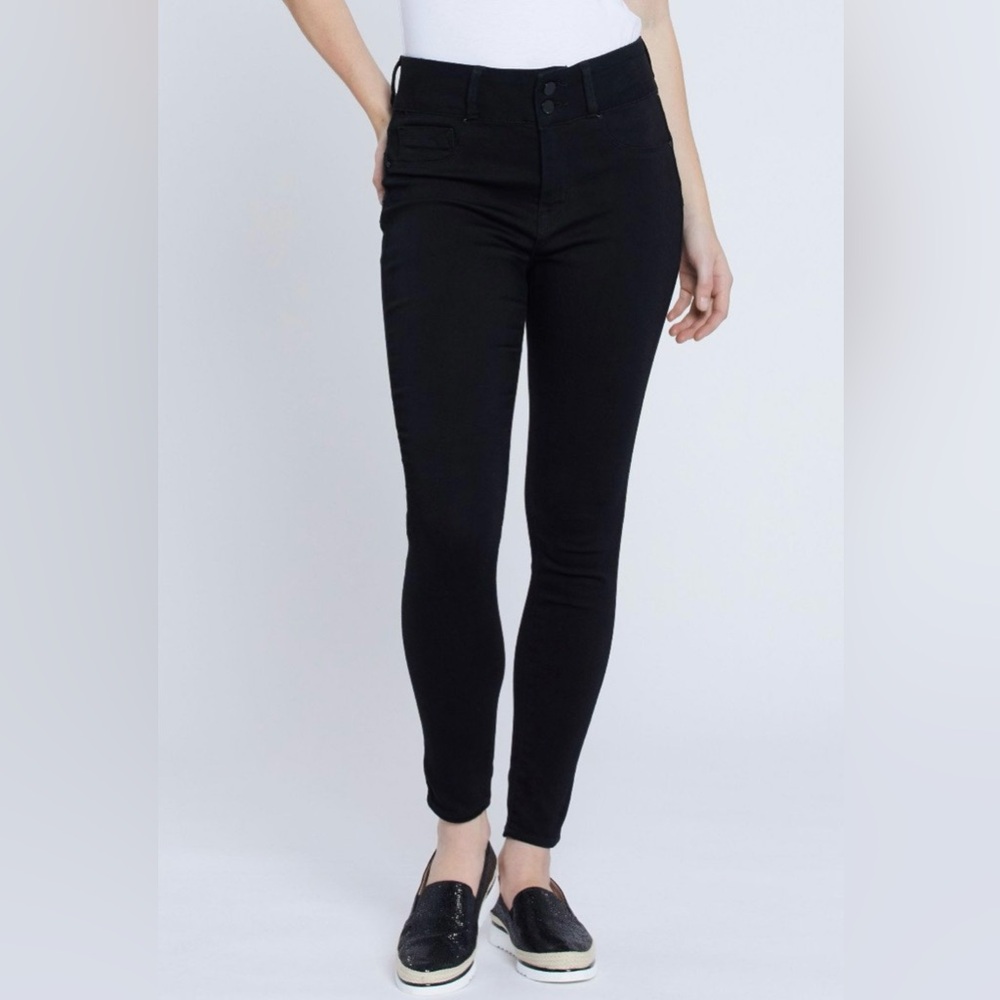 Seven7 black curvy high rise leggings - women’s size 10